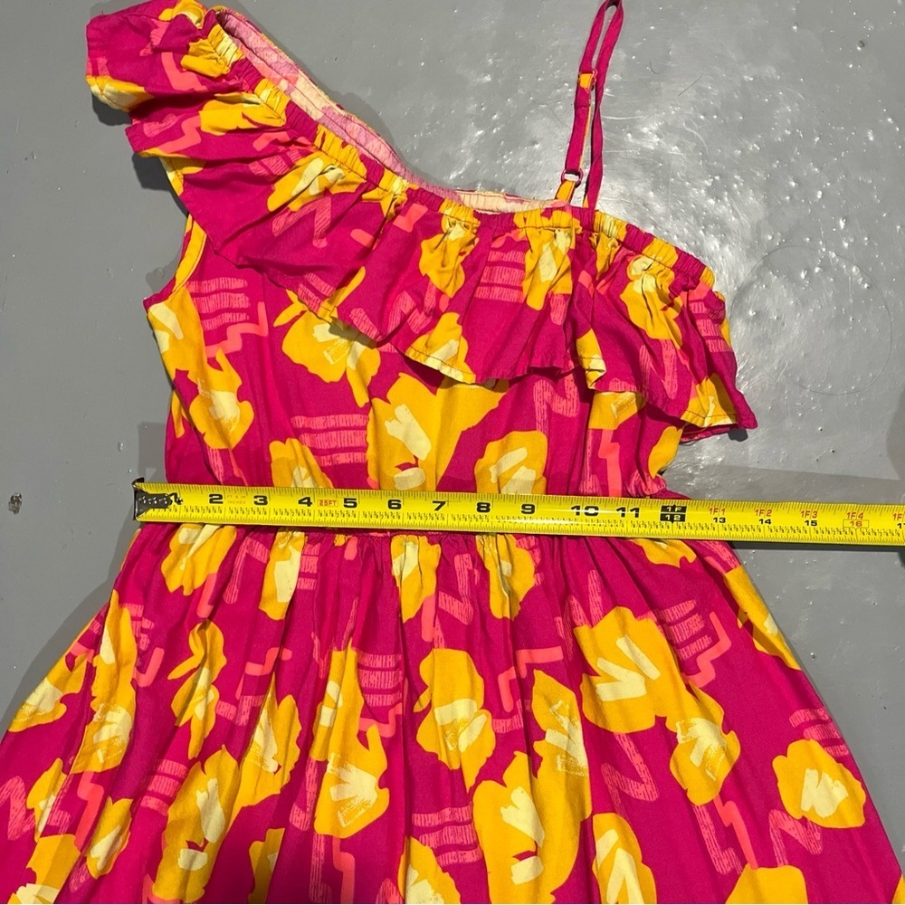 Cat & Jack Pink and Yellow Floral  Dress - Picture 4 of 6